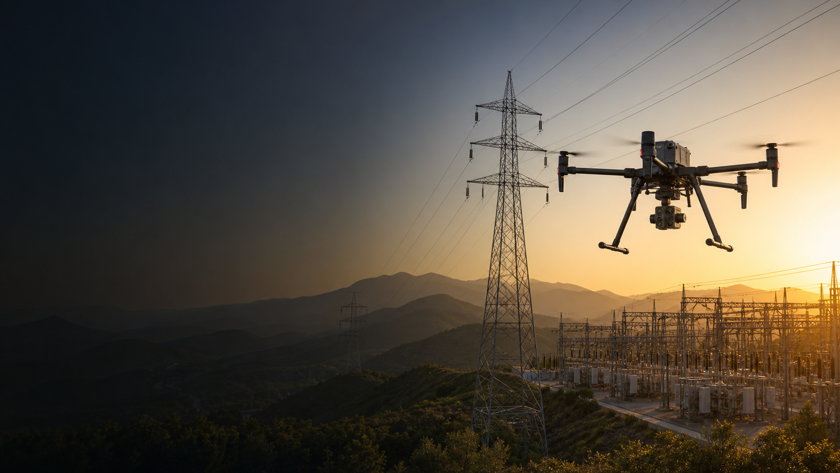 Enterprise drone supporting industrial facilities workflows